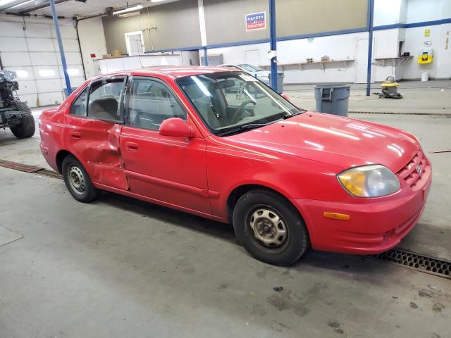 Photo 4 from auction – 2004 HYUNDAI ACCENT GL with VIN KMHCG45C94U538368