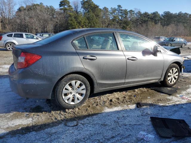 Photo 3 from auction – 2012 HONDA CIVIC LX with VIN 2HGFB2F59CH308188