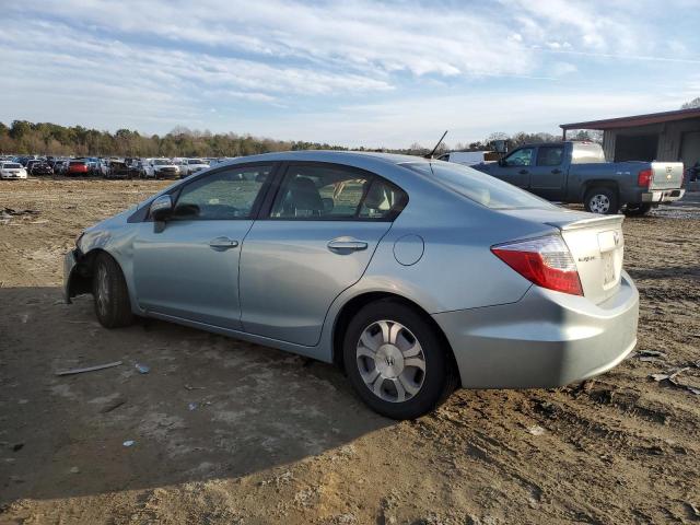 Photo 2 from auction – 2012 HONDA CIVIC HYBR with VIN JHMFB4F39CS007730