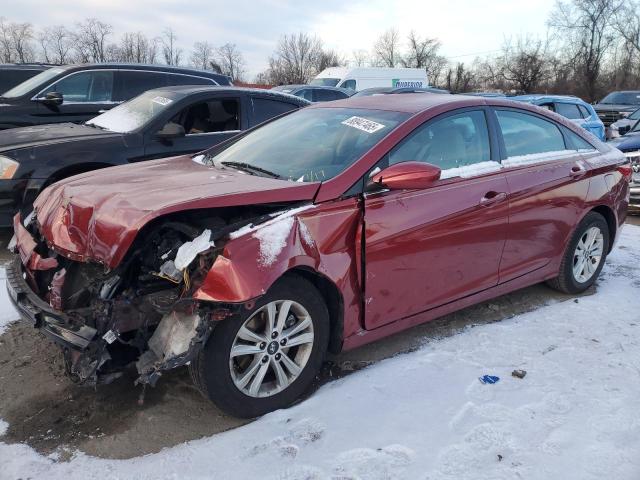 HYUNDAI SONATA GLS 2013 with VIN 5NPEB4AC4DH771280 - Photo from auction