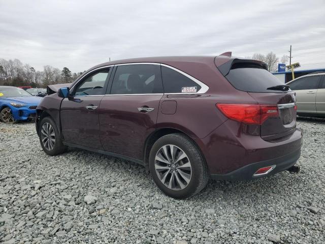 Photo 2 from auction – 2015 ACURA MDX TECHNO with VIN 5FRYD3H44FB011334