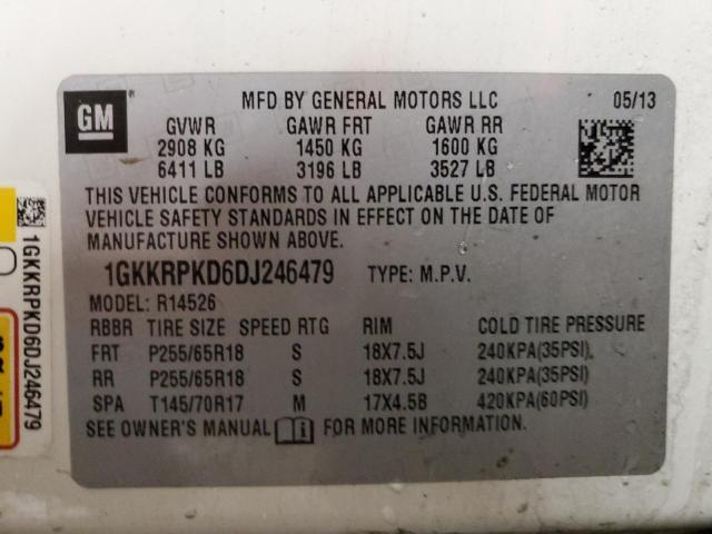 Photo 14 from auction – 2013 GMC ACADIA SLE with VIN 1GKKRPKD6DJ246479
