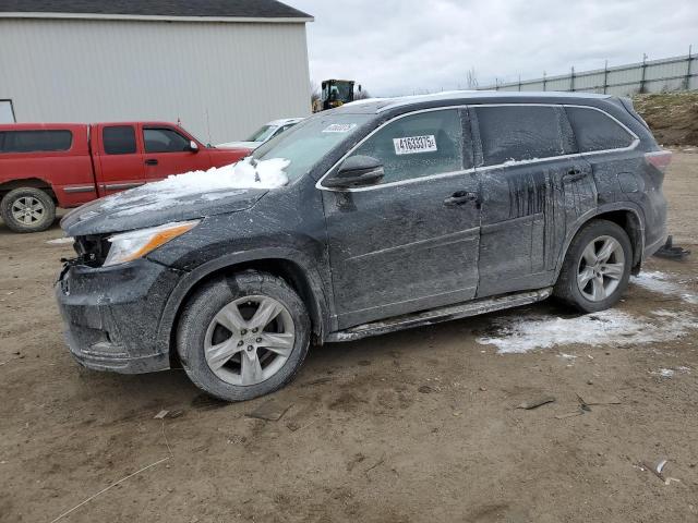 TOYOTA HIGHLANDER 2015 with VIN 5TDDKRFH5FS086862 - Photo from auction