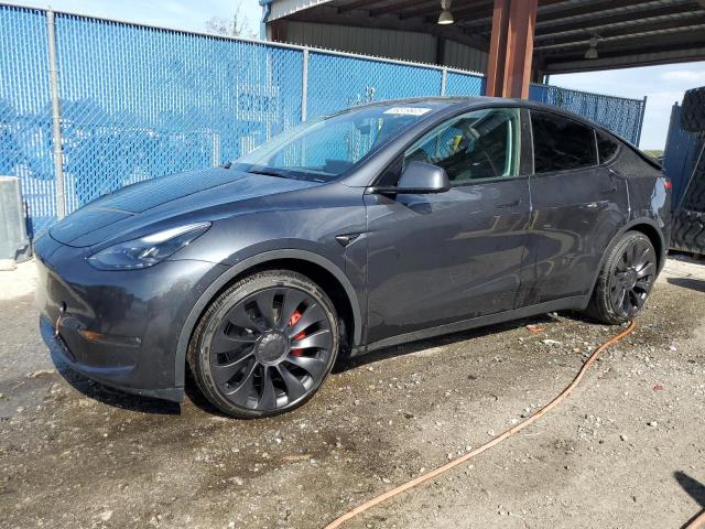TESLA MODEL Y 2024 with VIN 7SAYGDEF4RA274643 - Photo from auction