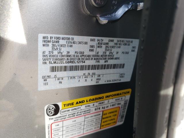 Photo 14 from auction – 2024 LINCOLN NAVIGATOR with VIN 5LMJJ2LG0REL12754