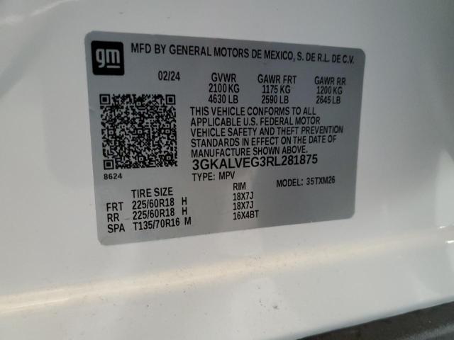 Photo 14 from auction – 2024 GMC TERRAIN SL with VIN 3GKALVEG3RL281875