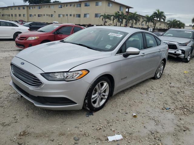 FORD FUSION SE 2018 with VIN 3FA6P0LU9JR172328 - Photo from auction