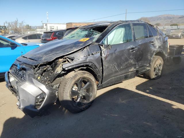 TOYOTA RAV4 XSE 2021 with VIN 2T3E6RFV8MW019750 - Photo from auction