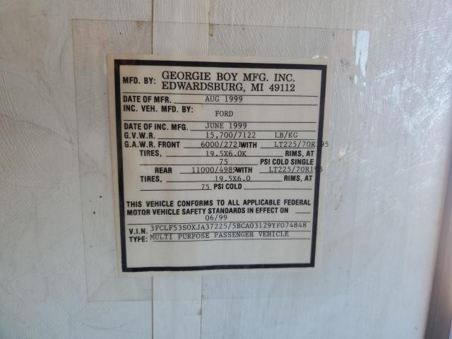 Photo 10 from auction – 1999 FORD F550 SUPER with VIN 3FCLF53S0XJA37225