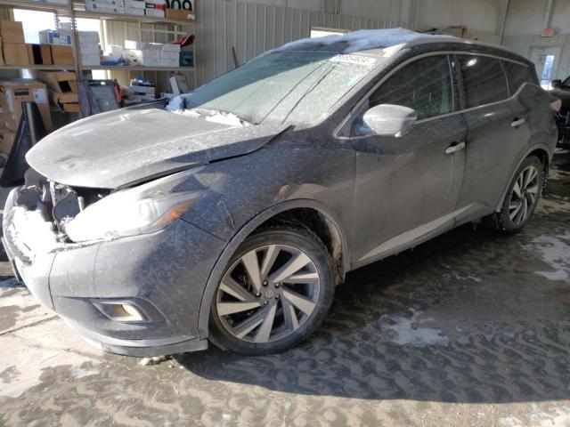NISSAN MURANO S 2016 with VIN 5N1AZ2MH8GN165891 - Photo from auction