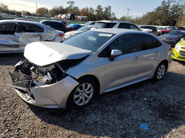 TOYOTA COROLLA LE 2020 with VIN 5YFEPRAE6LP083508 - Photo from auction