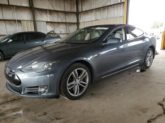 TESLA MODEL S 2014 with VIN 5YJSA1S14EFP30648 - Photo from auction