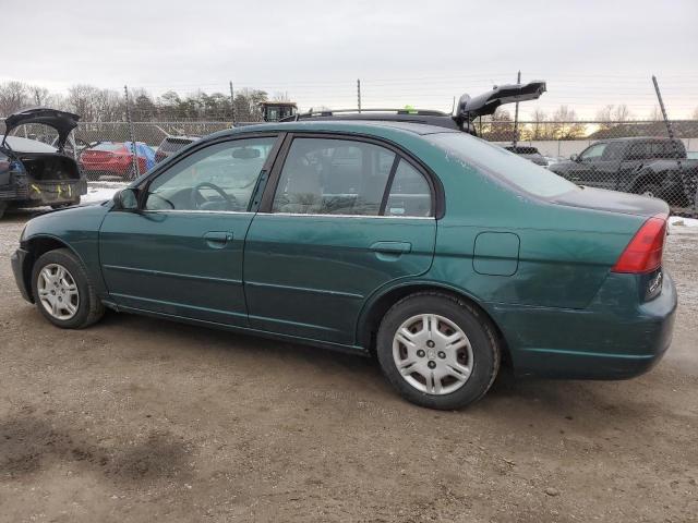 Photo 2 from auction – 2002 HONDA CIVIC LX with VIN 2HGES16582H587363