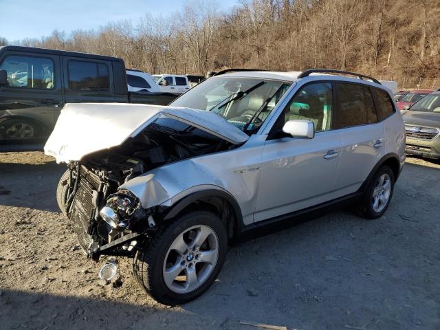 BMW X3 3.0SI 2007 with VIN WBXPC93407WJ00425 - Photo from auction