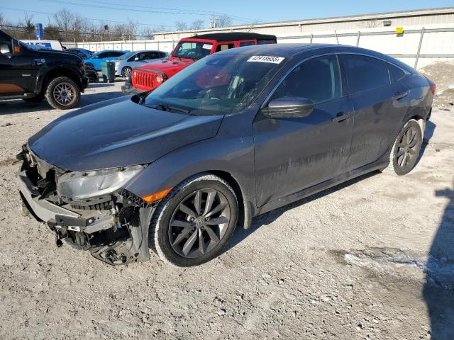 HONDA CIVIC EX 2019 with VIN 19XFC1F35KE016987 - Photo from auction