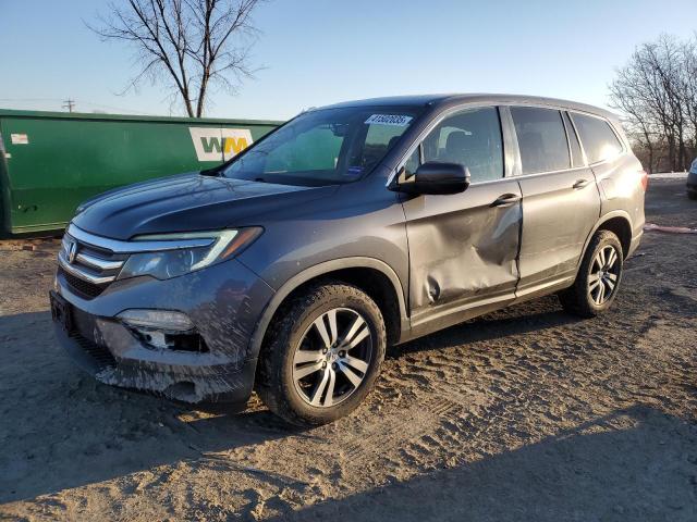 HONDA PILOT EXLN 2016 with VIN 5FNYF6H70GB015549 - Photo from auction