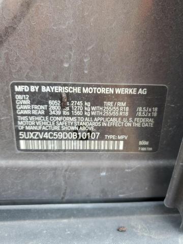 Photo 14 from auction – 2013 BMW X5 XDRIVE3 with VIN 5UXZV4C59D0B10107