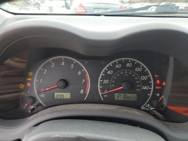 Photo 9 from auction – 2009 TOYOTA COROLLA BA with VIN JTDBL40E29J038047