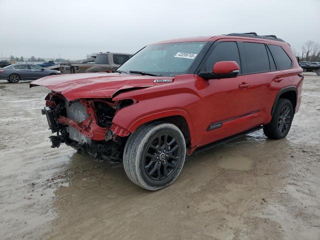 TOYOTA SEQUOIA SR 2023 with VIN 7SVAAABA2PX013529 - Photo from auction