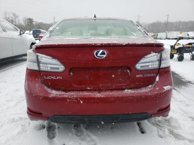Photo 6 from auction – 2010 LEXUS HS 250H with VIN JTHBB1BA0A2034488