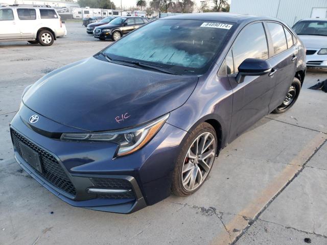 TOYOTA COROLLA SE 2021 with VIN 5YFP4MCE1MP088635 - Photo from auction