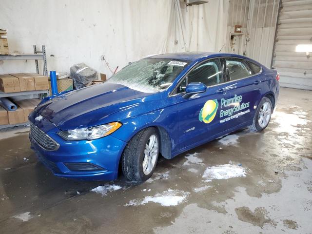 FORD FUSION SE 2018 with VIN 3FA6P0LU7JR102245 - Photo from auction