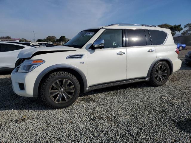 NISSAN ARMADA SV 2017 with VIN JN8AY2NC6H9502681 - Photo from auction