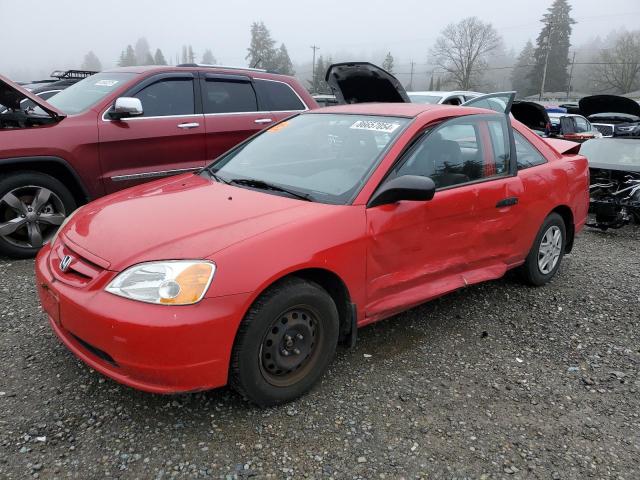 Photo 1 from auction – 2003 HONDA CIVIC DX with VIN 1HGEM22233L083187