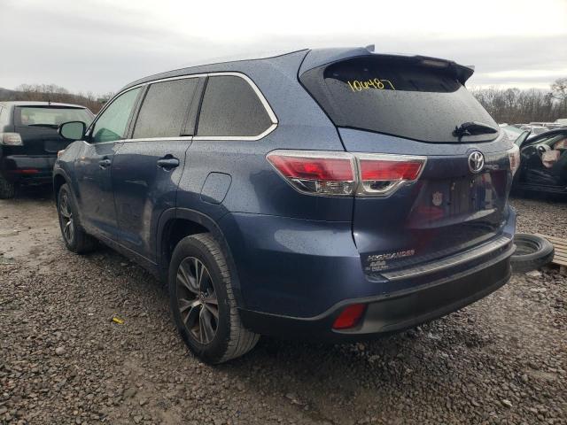 Photo 2 from auction – 2016 TOYOTA HIGHLANDER with VIN 5TDKKRFH0GS500302