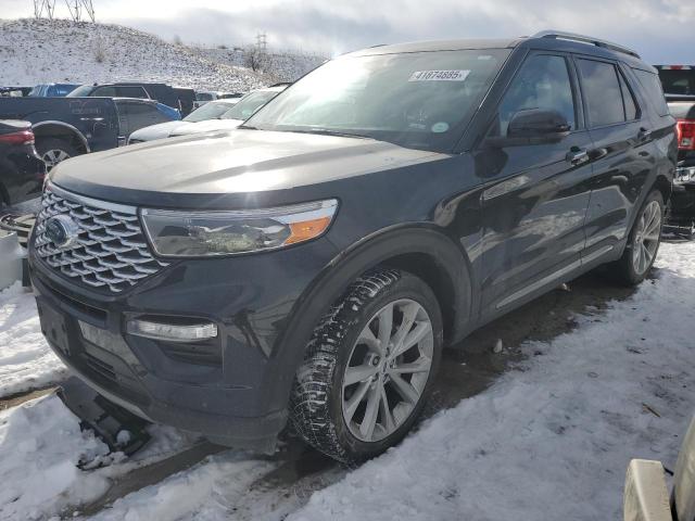 FORD EXPLORER P 2021 with VIN 1FM5K8HC0MGB44170 - Photo from auction