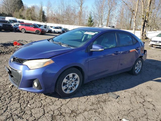 TOYOTA COROLLA L 2014 with VIN 5YFBURHE6EP038878 - Photo from auction