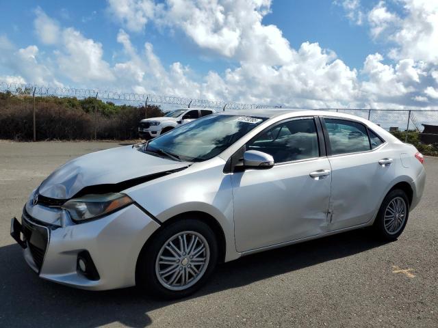 TOYOTA COROLLA L 2014 with VIN 5YFBURHE6EP016489 - Photo from auction