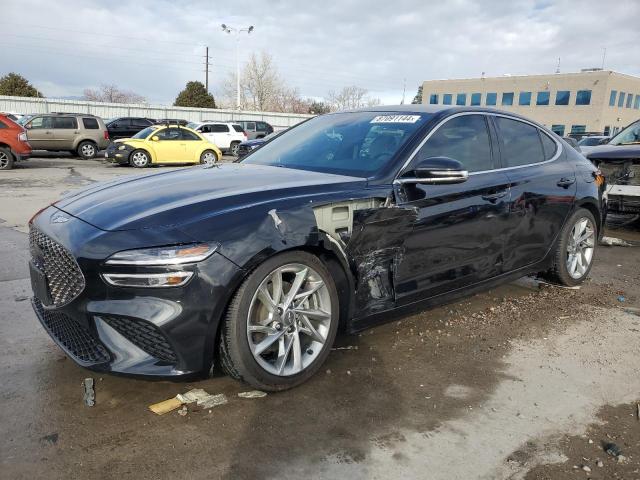 GENESIS G70 BASE 2022 with VIN KMTG34TA3NU098458 - Photo from auction