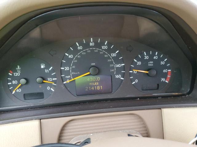 Photo 9 from auction – 2000 MERCEDES-BENZ E 320 with VIN WDBJF65J6YB150717