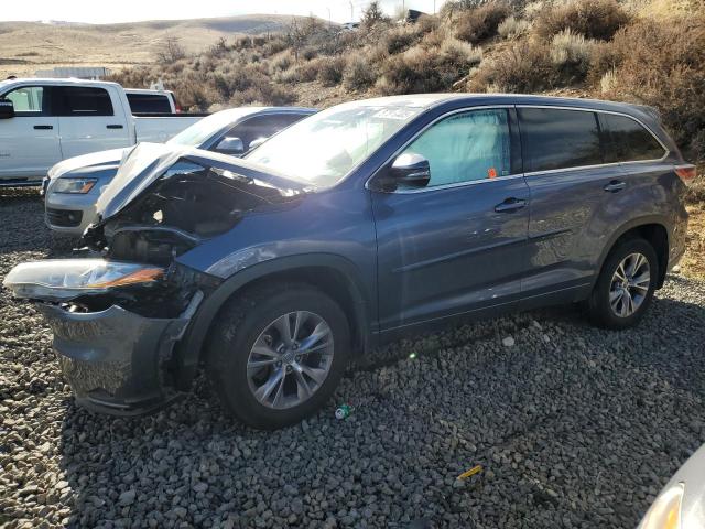 TOYOTA HIGHLANDER 2015 with VIN 5TDBKRFHXFS176760 - Photo from auction