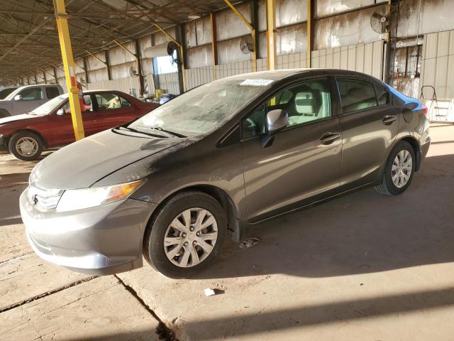 HONDA CIVIC LX 2012 with VIN 2HGFB2F53CH318862 - Photo from auction