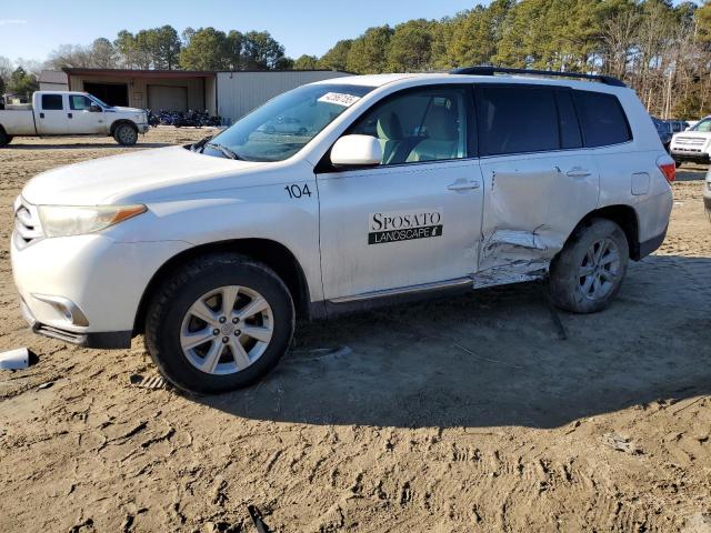 TOYOTA HIGHLANDER 2013 with VIN 5TDBK3EHXDS187575 - Photo from auction