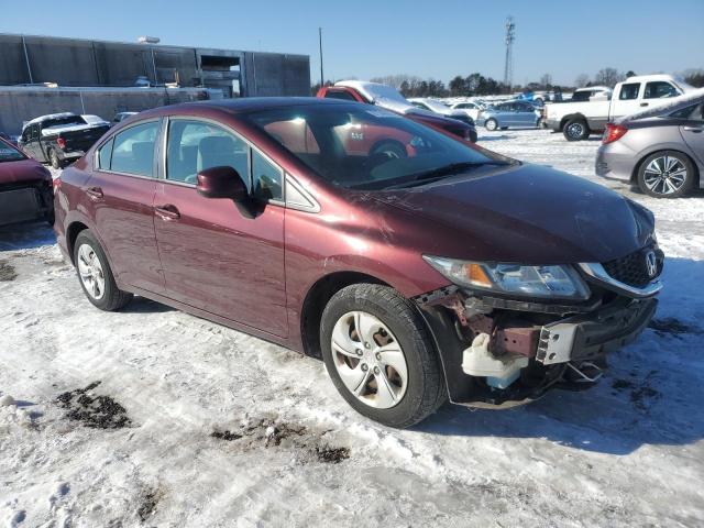 Photo 4 from auction – 2013 HONDA CIVIC LX with VIN 19XFB2F5XDE255030