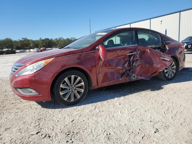 HYUNDAI SONATA SE 2014 with VIN 5NPEC4AC0EH889731 - Photo from auction