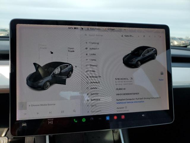 Photo 9 from auction – 2019 TESLA MODEL 3 with VIN 5YJ3E1EBXKF391631
