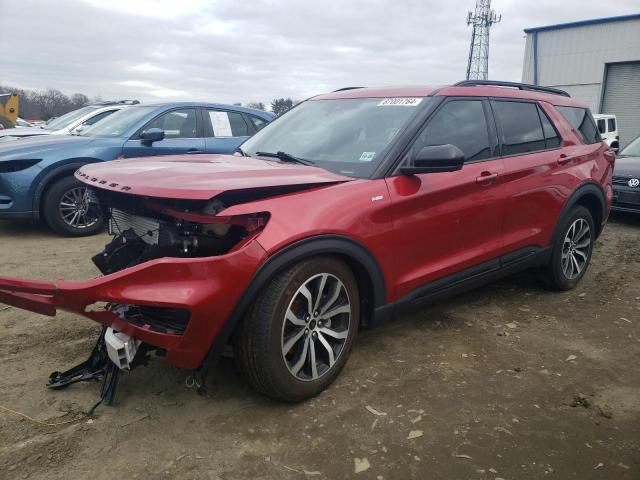 FORD EXPLORER S 2022 with VIN 1FMSK8KH8NGC08979 - Photo from auction