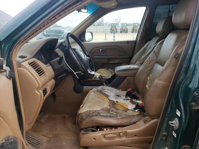 Photo 7 from auction – 2003 HONDA PILOT EXL with VIN 2HKYF18623H507201