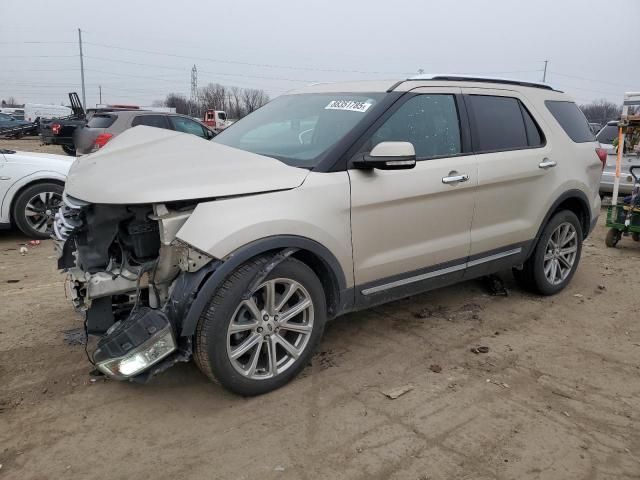 FORD EXPLORER L 2017 with VIN 1FM5K7FH6HGD97007 - Photo from auction