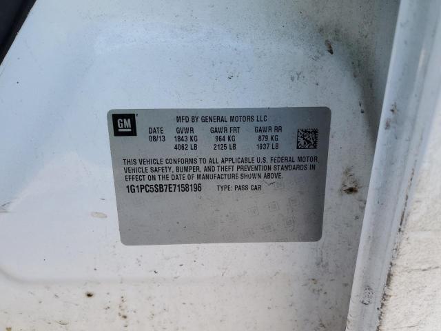 Photo 14 from auction – 2014 CHEVROLET CRUZE LT with VIN 1G1PC5SB7E7158196
