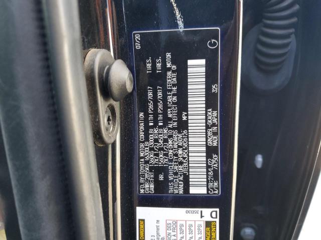 Photo 14 from auction – 2020 TOYOTA 4RUNNER SR with VIN JTEBU5JR5L5826126