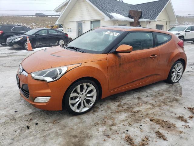 HYUNDAI VELOSTER 2013 with VIN KMHTC6AD2DU086009 - Photo from auction