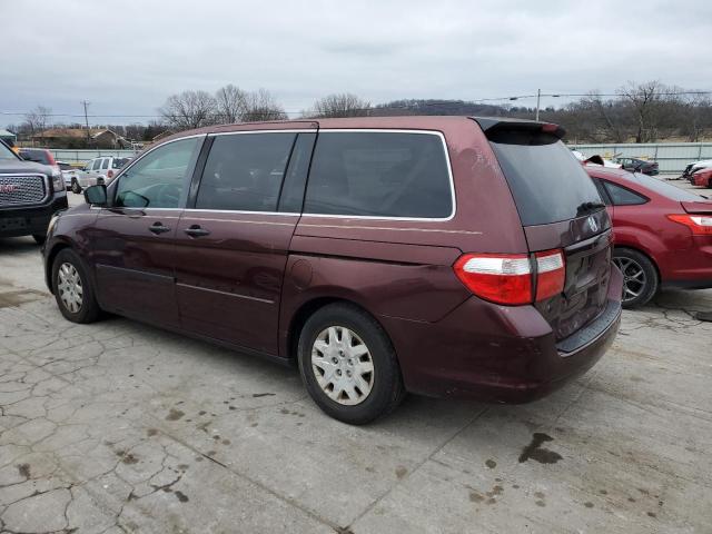 Photo 2 from auction – 2007 HONDA ODYSSEY LX with VIN 5FNRL38217B040587