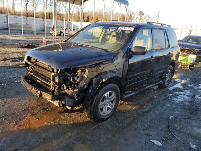 HONDA PILOT EX 2005 with VIN 2HKYF18495H546143 - Photo from auction