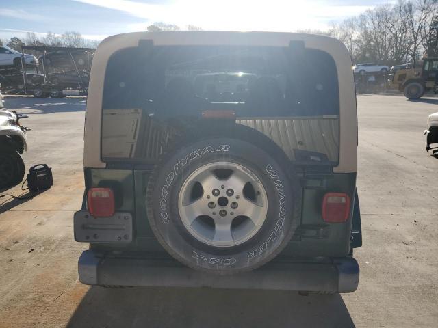 Photo 6 from auction – 2000 JEEP WRANGLER / with VIN 1J4FA59S0YP795198