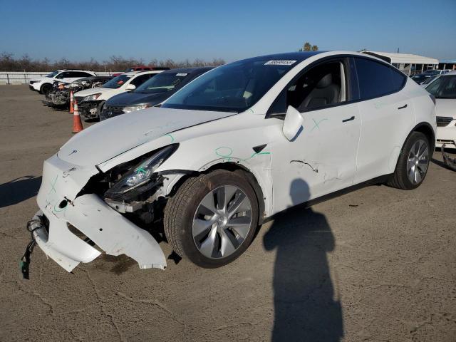 TESLA MODEL Y 2022 with VIN 7SAYGDEE1NF486775 - Photo from auction
